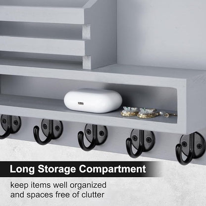Key and Mail Holder Wall Mount, Key Hanger - Image 4