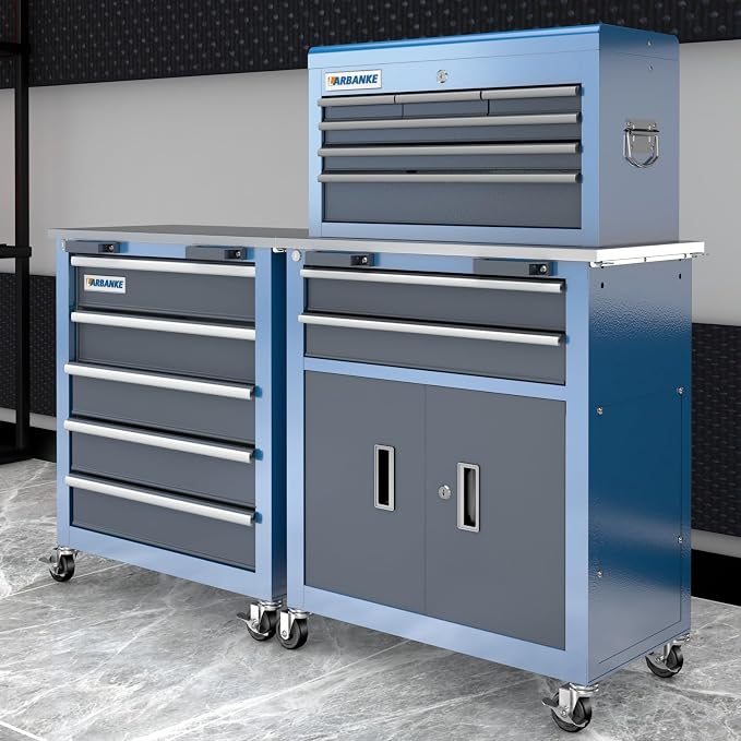 LARBANKE 5-Drawer&8-Drawer Tool Chest combination, - Image 2