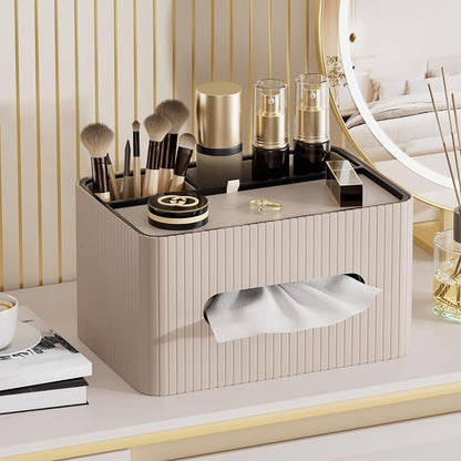 KINGFOM Leather Tissue Box Cover - Image 7