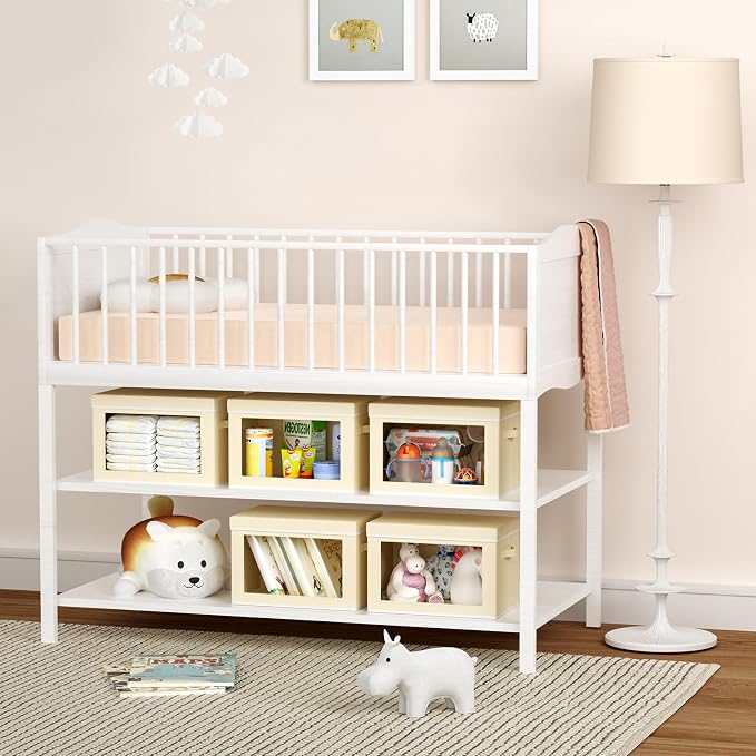 Homsorout Storage Bins with Lids - Image 5