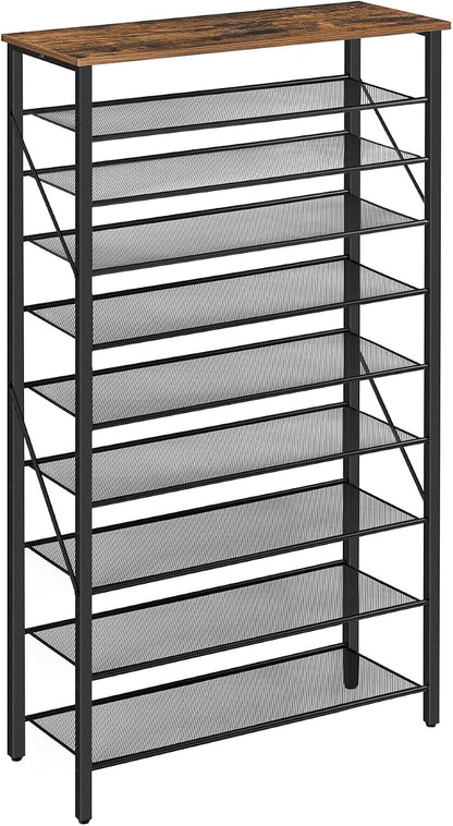 MAHANCRIS 10 Tier Shoe Rack Organizer by MAHANCRIS