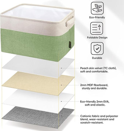 BALEINE 4 Pack Fabric Storage Bins - Image 6