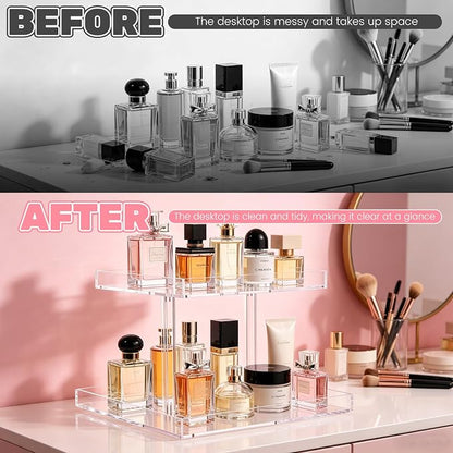 3 Tier Perfume Organizer, Acrylic Perfume Organizer Stand - Image 6