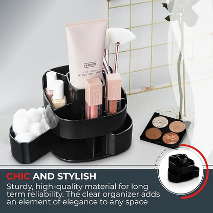 Masirs 360° Rotating Makeup Organizer - Image 4
