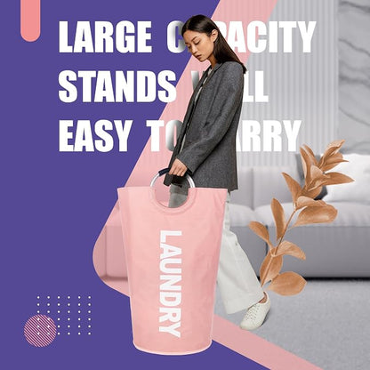 Caroeas 90L Laundry Basket, Waterproof Laundry Hamper, Laundry Bag - Image 4