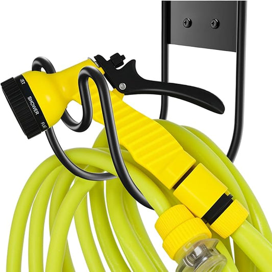 Garden Hose Holder Wall Mount, Garage Accessories by JUVAENY