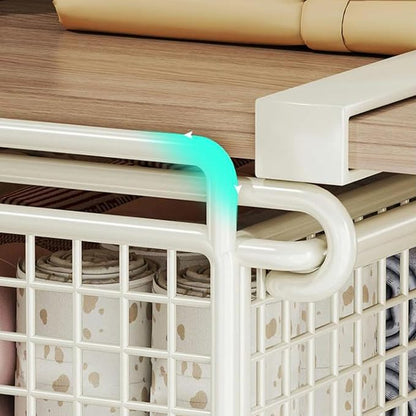 Hanging Cabinet Bin Drawer Multifunctional Under Shelf Storage Basket Bedroom - Image 7