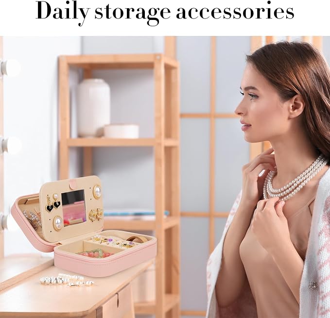 TopPerfekt Travel Jewelry Case Travel Jewelry Box - Image 4