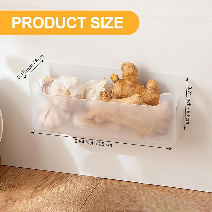 3 Pcs Kitchen Cabinet Door Organizer, Adhesive Mount Inside Cabinet Door Storage - Image 2