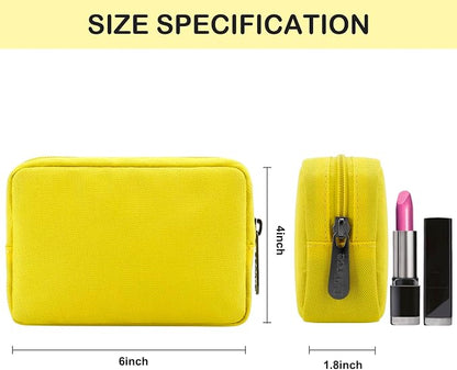 E-Tree Cute Small Makeup Bag, Cosmetic Toiletry Skin Care Make up Little Items - Image 6