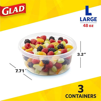 Glad GladWare Big Bowl Food Storage Containers - Image 6