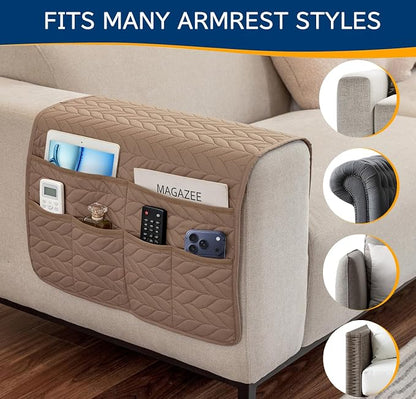 Remote Control Holder for Armchair, Couch Caddy Organizer TV Remote Holder for - Image 5