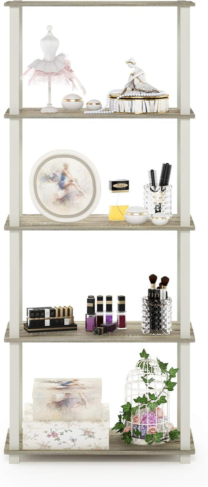 Furinno Turn-N-Tube 5-Tier Multipurpose Shelf / Display Rack / Storage Shelf / - Image 4