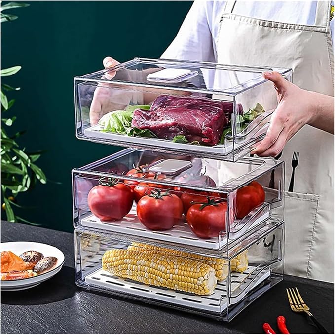 2X Refrigerator Organizer Bins - Image 5