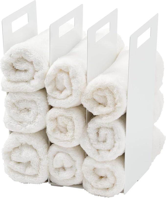 Yamazaki Home Tower Interlocking Towel Organizer by Unknown