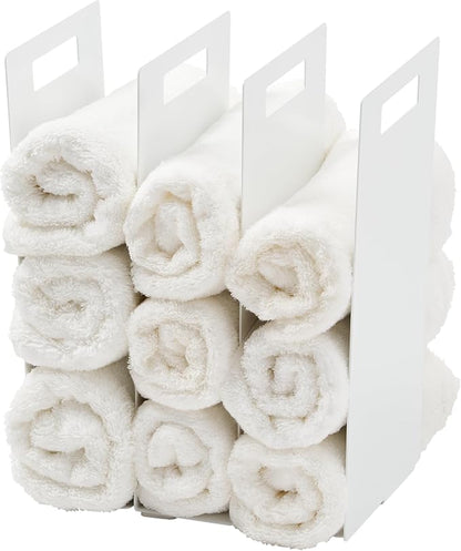 Yamazaki Home Tower Interlocking Towel Organizer by Unknown