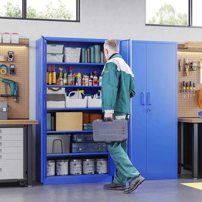 Letaya Metal Garage Storage Cabinets - Image 2