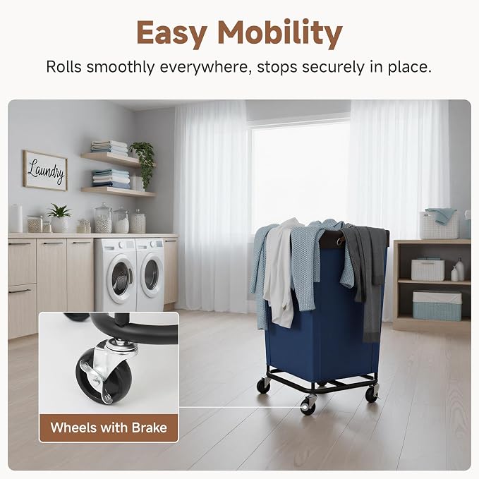 StorageWorks 160L Laundry Basket - Image 4