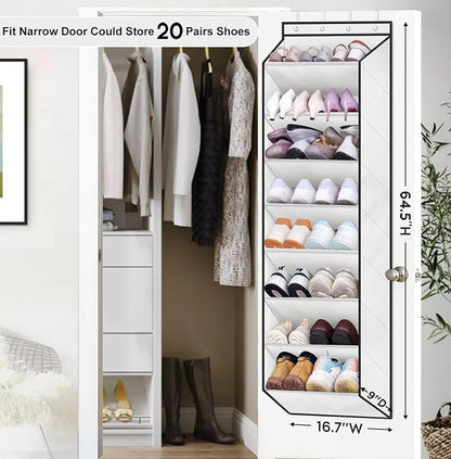 SLEEPING LAMB Over The Door Shoe Organizer - Image 2