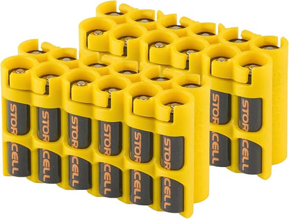 Storacell AAA-12 Battery Storage Caddy and Dispenser, Holds 12 AAA Batteries by Storacell