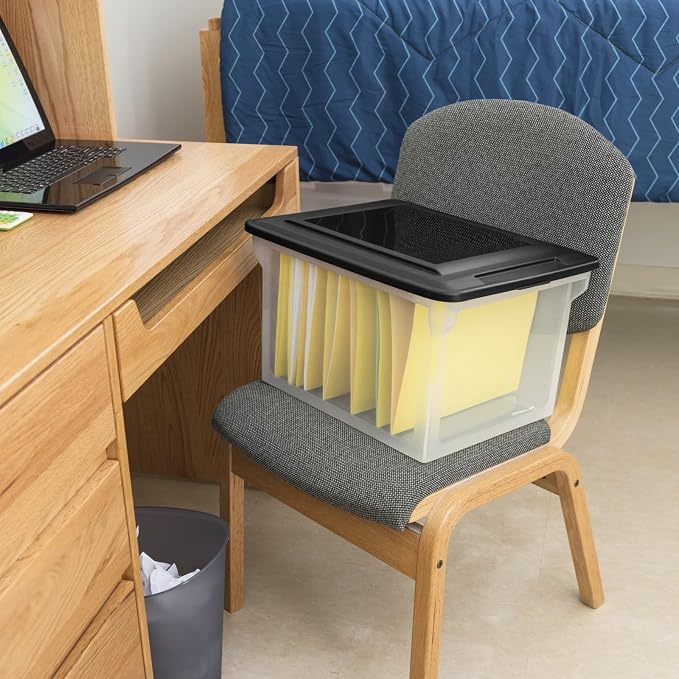 Document Storage Box Clear Body - Image 7