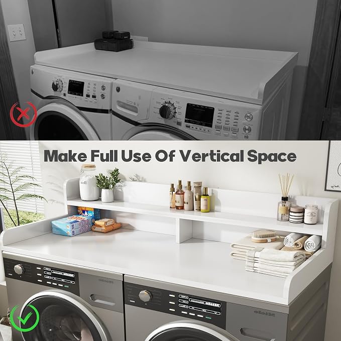 2-Tier Washer and Dryer Countertop - Image 7