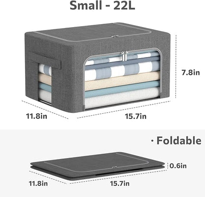 CYhom 3Pack Foldable Storage Bins - Image 4