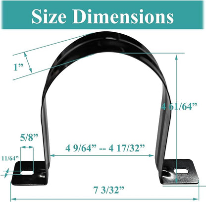 Dust Collection Hose and Pipe Holder Adjustable Hangers Bracket, Don’t Broken - Image 4