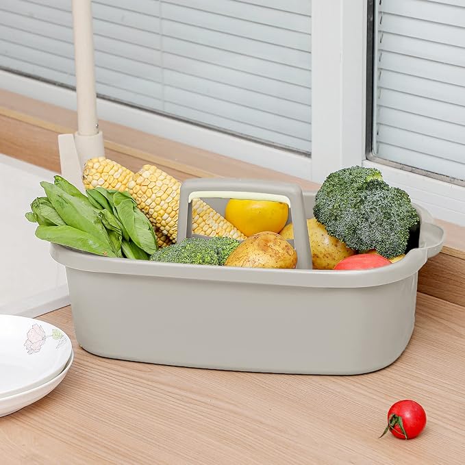 Large Cleaning Supplies Caddy Portable Shower Basket Supply Organizer - Image 3