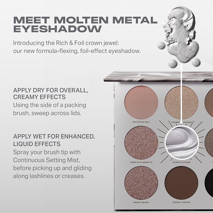 Morphe Rich & Foiled Artistry Palette - Image 3