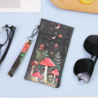 Double Eyeglass Case Soft Dual Glasses Case - Image 7
