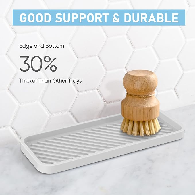 EG-SIPRO Kitchen Sink Organizer Tray, Sponge Holder - Image 4