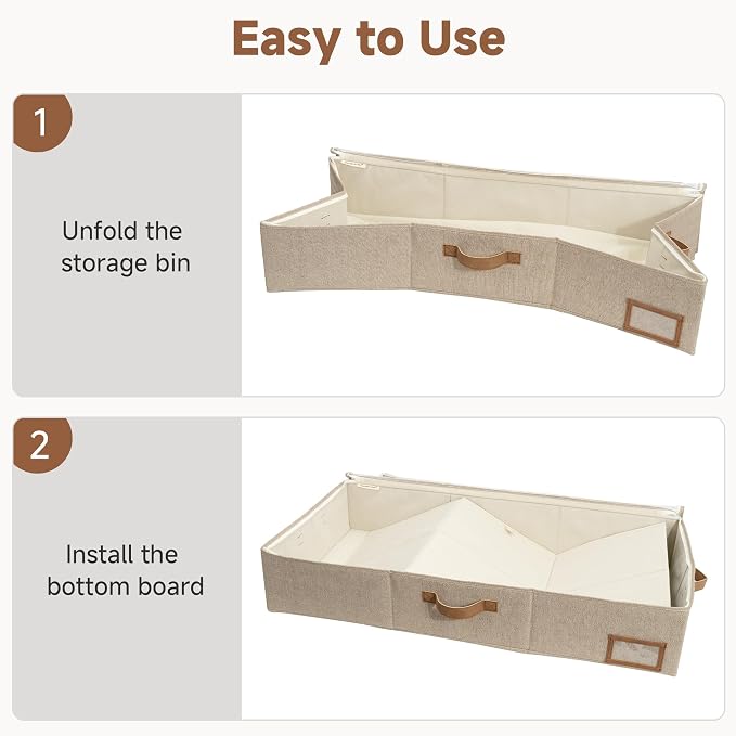 StorageWorks Large Under Bed Storage Containers - Image 7