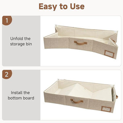 StorageWorks Large Under Bed Storage Containers - Image 7
