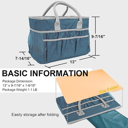 Cupohus Water-Resistant Art Organizer Tote Bag - Image 4