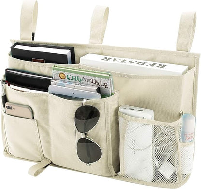 Bseash Bunk Bed Organizer, Bedside Caddy Hanging Bed Organizer Storage Bag 8 by Bseash