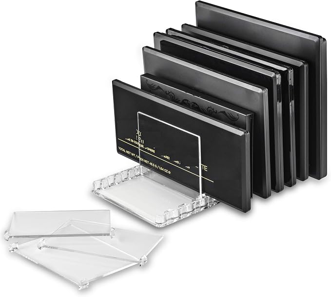 byAlegory Acrylic Makeup Eyeshadow Palette Organizer W/ Removable Dividers | 10 - Image 3
