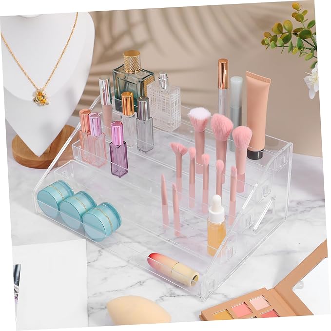 Acrylic Makeup Organizer Multi Layer Display Stand - Image 4