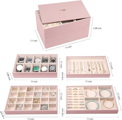Voova Stackable Jewelry Organizer Tray - Image 5