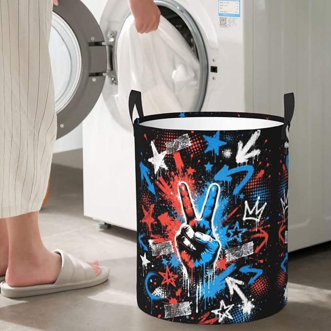 Laundry Basket Dirty Clothes Hamper - Image 6