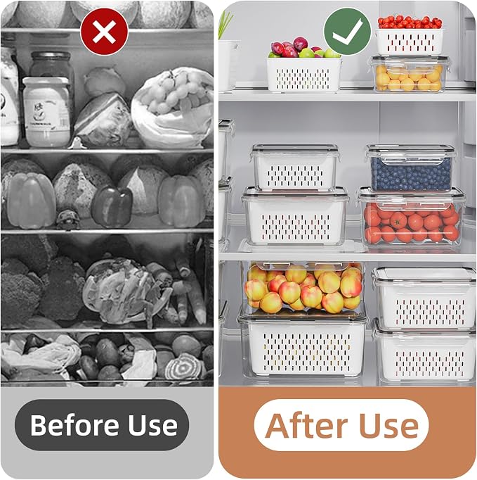 KEMETHY 10 Pack Fruit Storage Containers - Image 6
