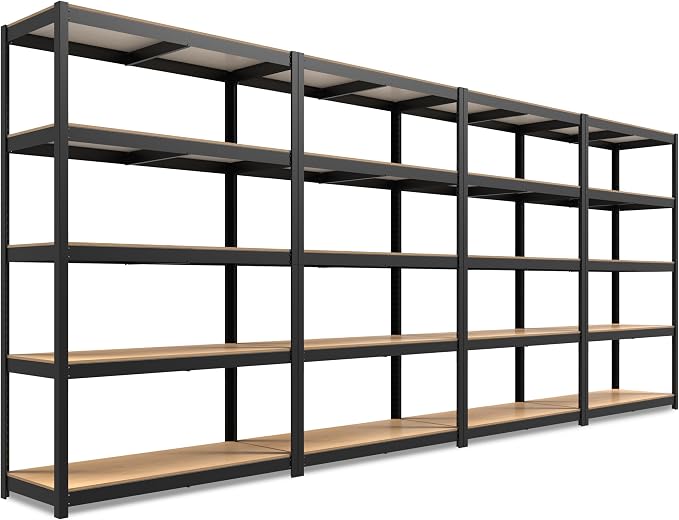 HOMEDANT House 48" Wide Boltless Heavy Duty Garage Storage Shelving Adjustable by TheBestOrganizingSolution