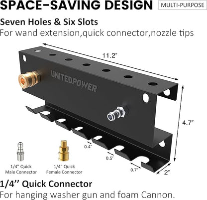 UNITEDPOWER Pressure Washer Gun Holder，Wall Mount Foam Cannon Holder，Tool - Image 2