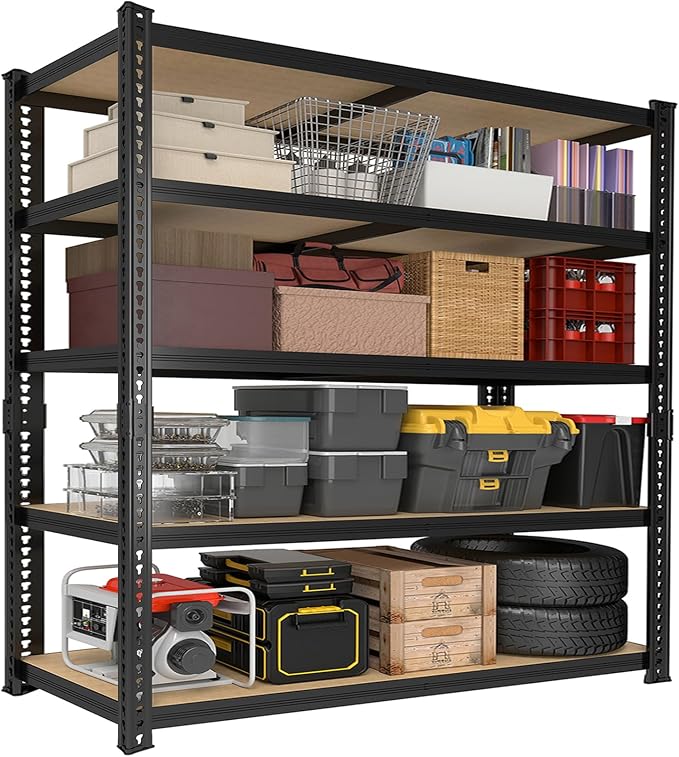 78'' H Garage Storage Shelves, Shelving Units and Storage, Heavy Duty Garage by Unknown
