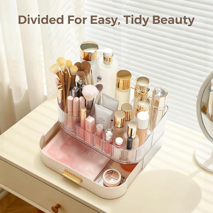 Delamu Makeup Organizer for Vanity - Image 7