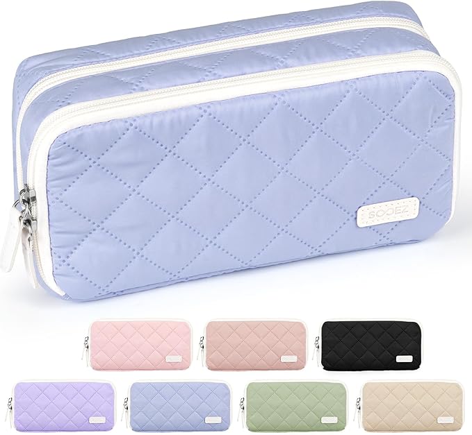 Sooez Large Pencil Case Pouch, Extra Big Pencil Bag by Sooez