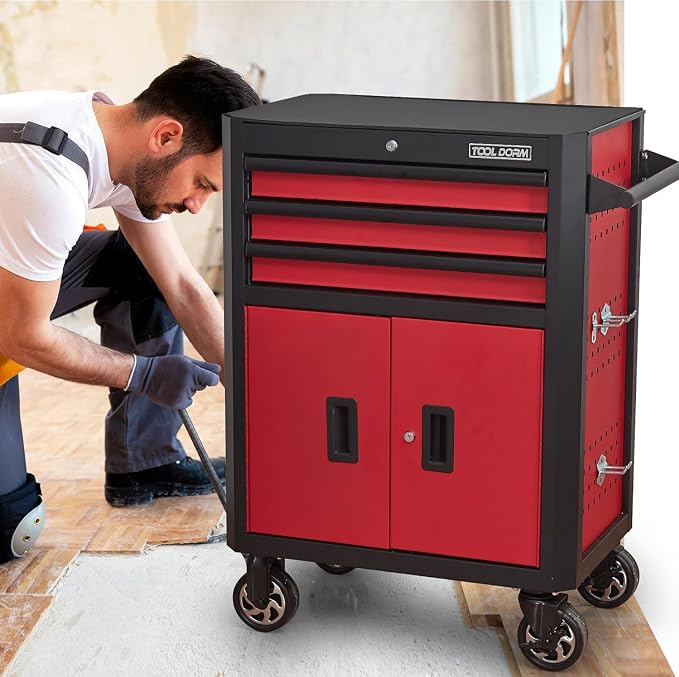 Rolling Tool Chest with Locking Wheels - Image 2
