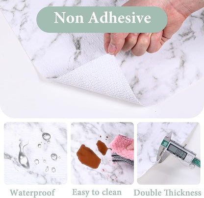 Drawer and Shelf Liner for Kitchen Cabinet: 23.6 in X 40 Ft Non Slip Waterproof - Image 4