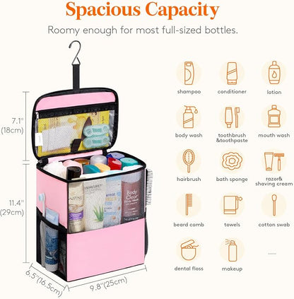 Lifewit Mesh Shower Caddy Bag Portable - Image 2