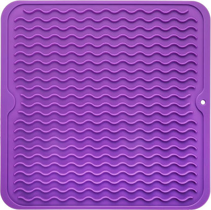 Silicone Dish Drying Mat for Multiple Usage, Easy clean, Eco-friendly, by MicoYang